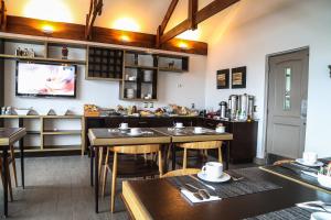 Kaffi- og teaðstaða á Hotel Martín Gusinde