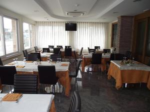 A restaurant or other place to eat at Il Girasole