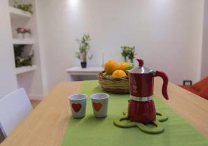 Príslušenstvo na prípravu kávy alebo čaju v ubytovaní Manganelli Home