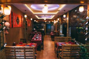 Restaurace v ubytování Sapa Unique Hotel