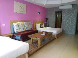 Postel nebo postele na pokoji v ubytování Starry Bay Inn