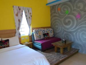 Postel nebo postele na pokoji v ubytování Starry Bay Inn