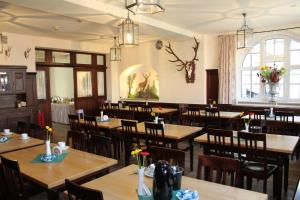 Restaurace v ubytování Hotel Brauereigasthof Amberger