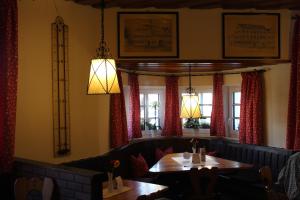 Posezení v ubytování Hotel Brauereigasthof Amberger