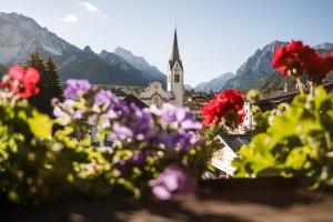 Widok na góry z tego hotelu