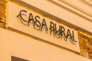 Certyfikat, podpis lub inny dokument wystawiony w obiekcie Casa Rural Caseta de los Camineros