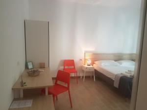 Postel nebo postele na pokoji v ubytování Parfumerie 5 Terre