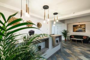Posezení v ubytování UpperHouse Suites & More
