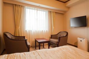 Ruang duduk di Morioka Grand Hotel Annex