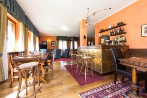 Posezení v ubytování Hotel Crampon