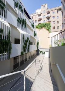 Balkón alebo terasa v ubytovaní Ostelzzz Milano