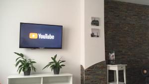 TV/Unterhaltungsangebot in der Unterkunft Ferienhaus Kluntje