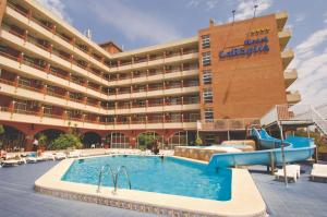 Bazén v ubytování Hotel La Rápita nebo v jeho okolí