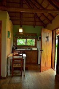 Kuchyň nebo kuchyňský kout v ubytování CABAÑA LA TOSCANA