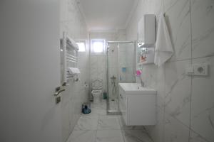 Ett badrum på city59 Suit Otel