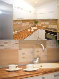 Dapur atau dapur kecil di Apartment Filip