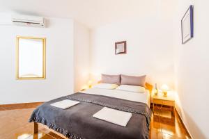 Postel nebo postele na pokoji v ubytování Ferienhaus Rajka