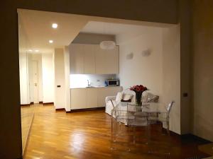 A kitchen or kitchenette at AD Home centro