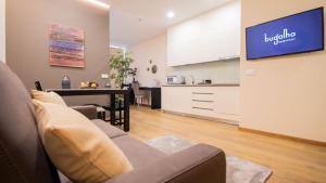 Kuchyň nebo kuchyňský kout v ubytování Bugalha My Loft Douro 9