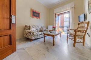 TV a/nebo společenská místnost v ubytování Hotel La Española