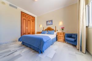 Postel nebo postele na pokoji v ubytování Hotel La Española