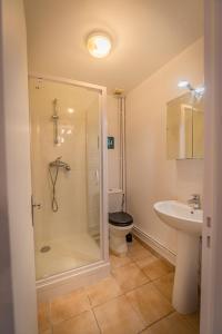 DUPLEX dans CENTRE VILLE (GARE;PARKING;WIFI) tesisinde bir banyo