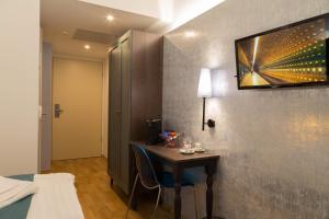 Letto o letti in una camera di Hotel Memories Budapest