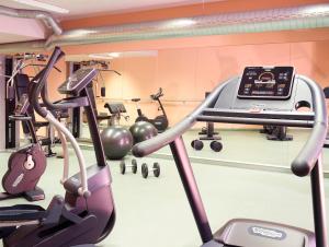 Fitness centrum a/nebo fitness zařízení v ubytování Hapimag Ferienwohnungen Bad Gastein