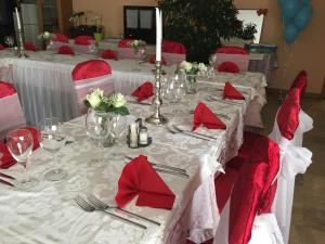 Instal·lacions per a banquets a la fonda