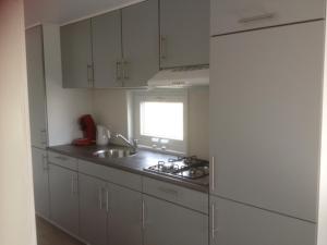 Kuchyň nebo kuchyňský kout v ubytování Chalet Zeekraal + 23 fotografií