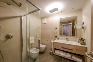 Kúpeľňa v ubytovaní Hotel Ambra