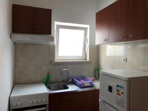 Kuchyň nebo kuchyňský kout v ubytování Apartment Villa Nikola