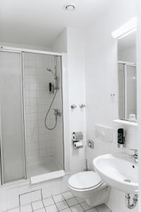 Koupelna v ubytování Hotel "Helle Mitte" Berlin