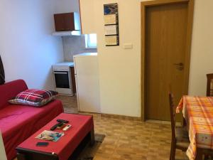 Kuchyň nebo kuchyňský kout v ubytování Apartment Villa Nikola