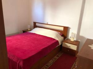 Postel nebo postele na pokoji v ubytování Apartment Villa Nikola