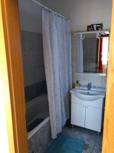 Koupelna v ubytování Apartment Villa Nikola