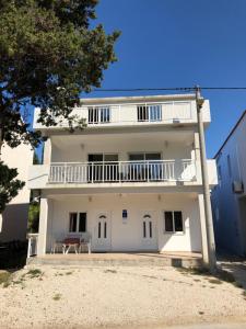 Balkón alebo terasa v ubytovaní Apartment Villa Nikola