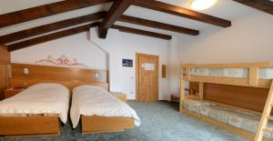 Postel nebo postele na pokoji v ubytování Hotel Presena