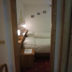 Postel nebo postele na pokoji v ubytování Hotel Presena