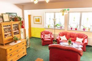 Istumisnurk majutusasutuses Hotel - Pension Scheiblechner