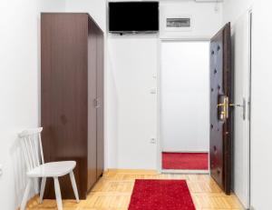 TV a/nebo společenská místnost v ubytování Fortezza rooms