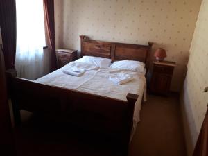 Postel nebo postele na pokoji v ubytování Willa Silesia