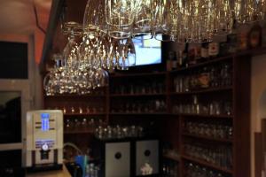 Ο χώρος του lounge ή του μπαρ στο Hotel Bohemia