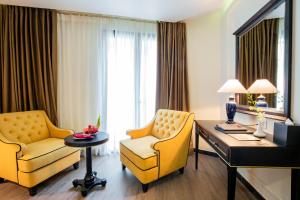 Posezení v ubytování Hotel Sapa Square Affiliated by Melia