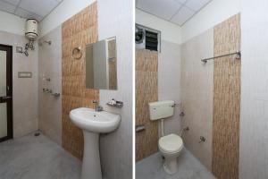 Ein Badezimmer in der Unterkunft Sanjog Resort