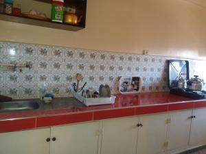 Η κουζίνα ή μικρή κουζίνα στο Appartement vue panoramique