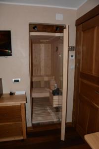 Een badkamer bij Hotel Filey