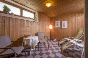 Χώρος καθιστικού στο Haus Waldheim
