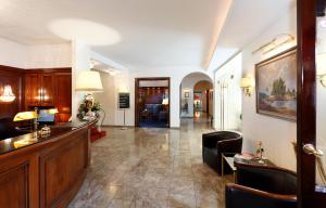 Kuchyň nebo kuchyňský kout v ubytování Romantik Hotel Gebhards