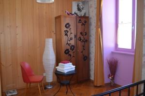 Posezení v ubytování Chambres d'Hotes Le Passiflore
